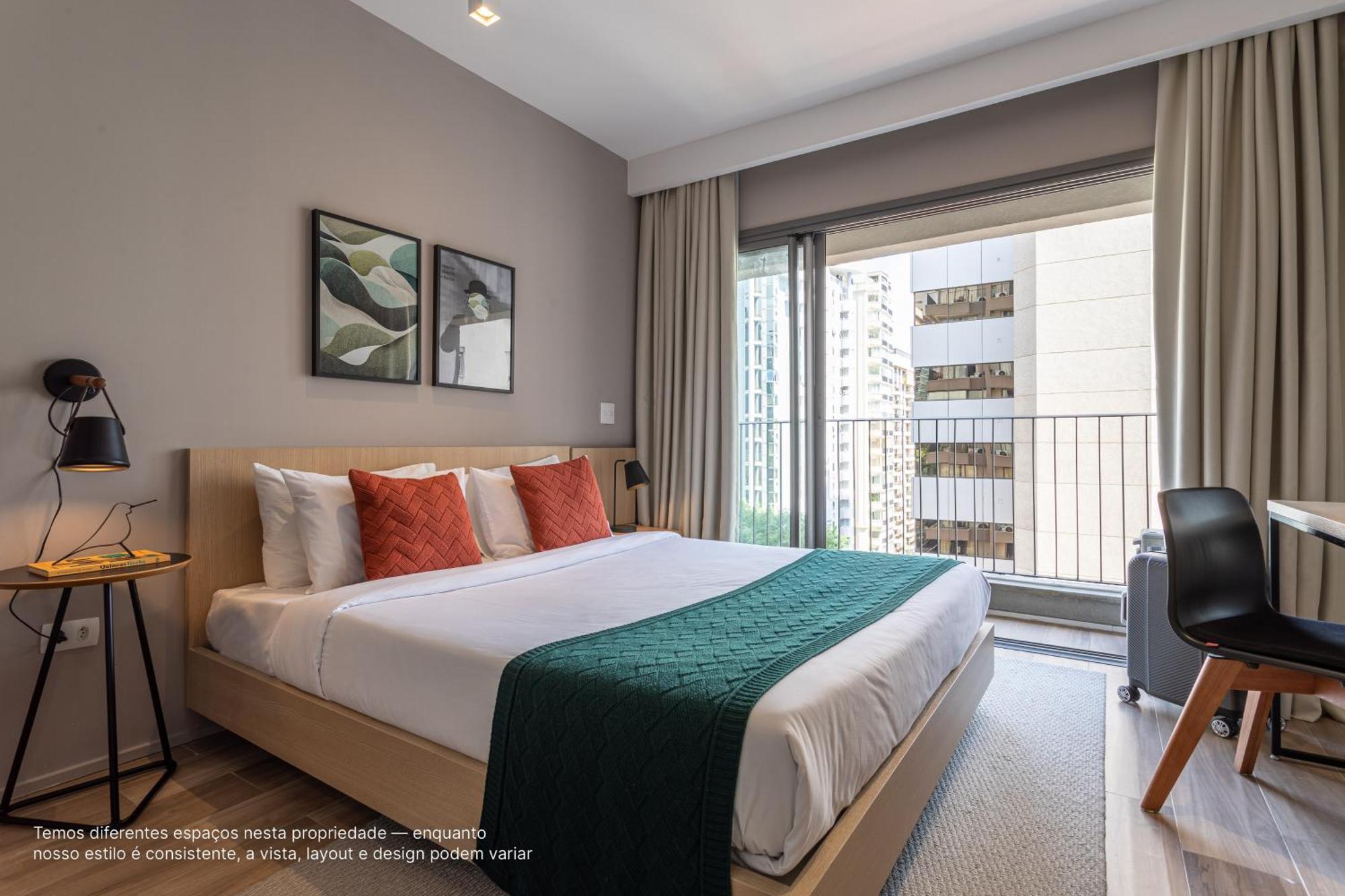 Apartamentos Novos Proximos Ao Masp E A Metros Da Estacao Consolacao E Avenida Paulista - Next Haddock Sao Paulo Room photo