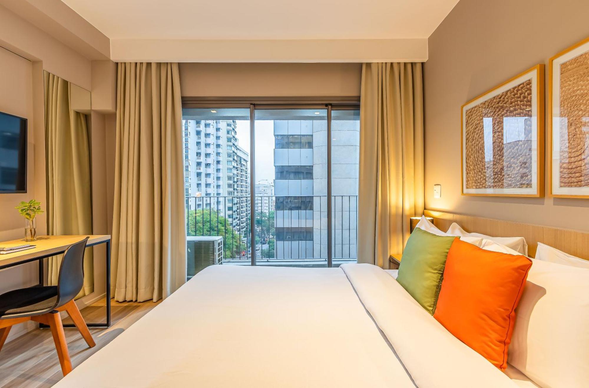 Apartamentos Novos Proximos Ao Masp E A Metros Da Estacao Consolacao E Avenida Paulista - Next Haddock Sao Paulo Room photo