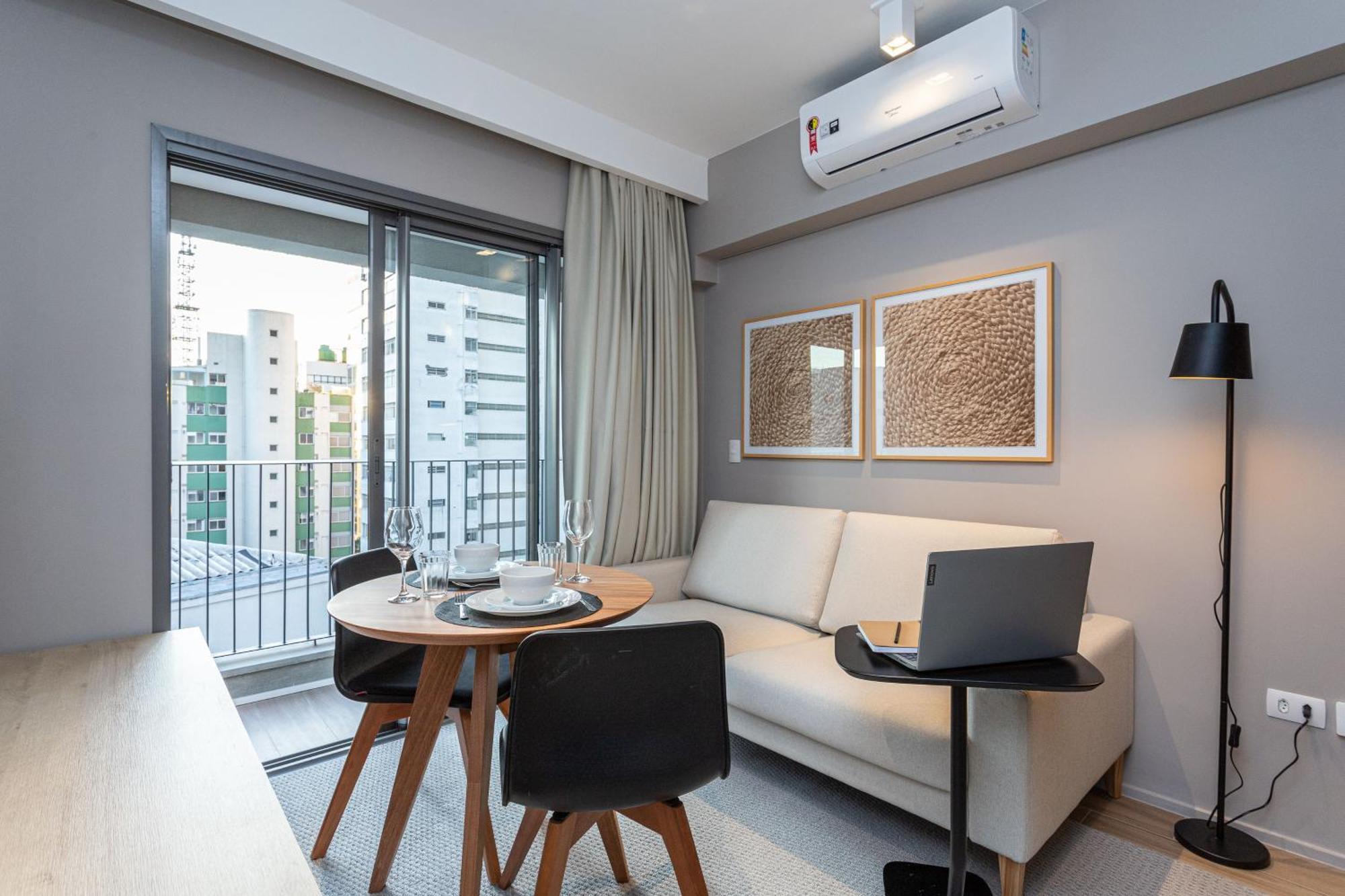 Apartamentos Novos Proximos Ao Masp E A Metros Da Estacao Consolacao E Avenida Paulista - Next Haddock Sao Paulo Exterior photo